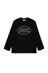 T-shirt manica lunga con logo