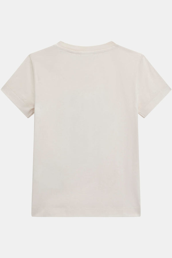 T-shirt logo con strass