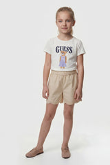 Shorts con occhielli