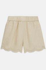 Shorts con occhielli