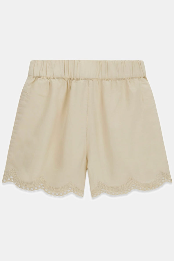 Shorts con occhielli