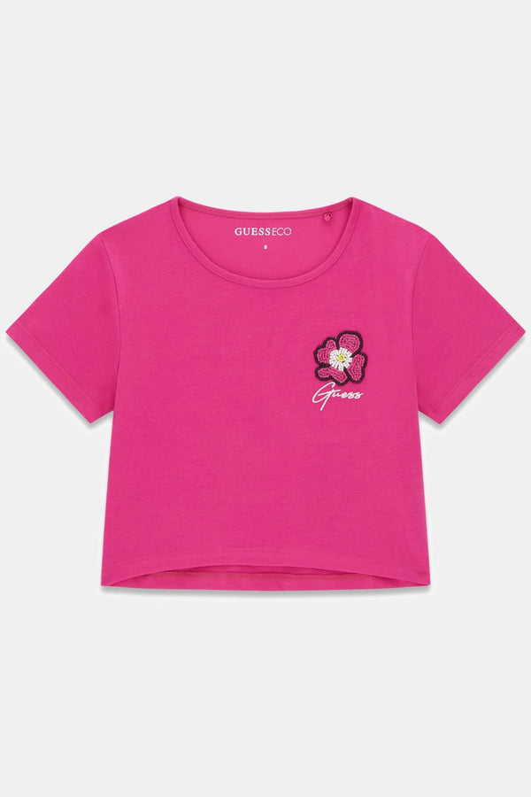 T-shirt con perline