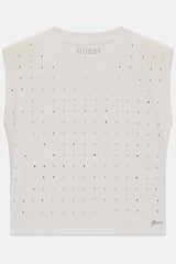 Top con strass