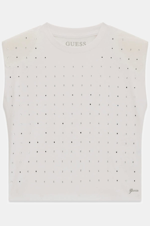 Top con strass