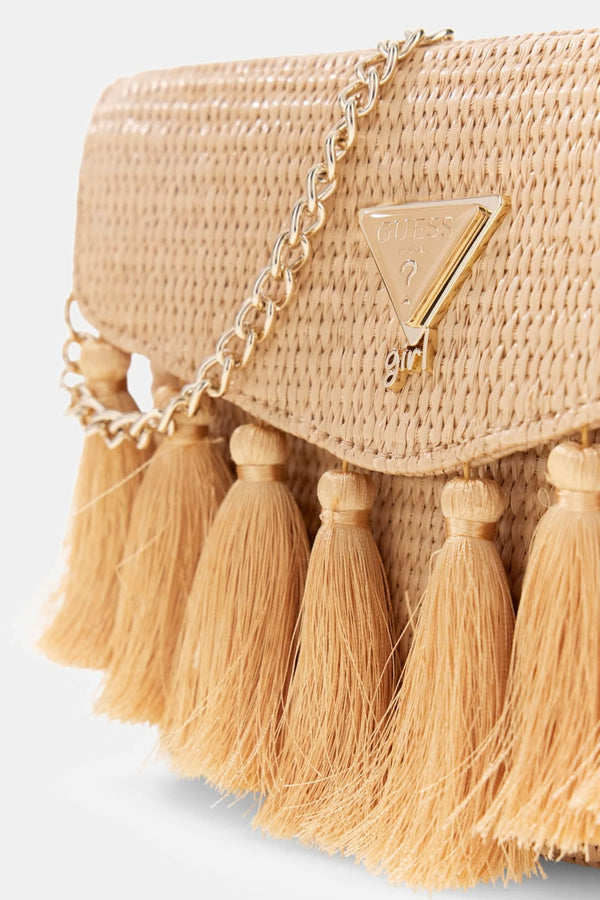 Mini borsa in rafia