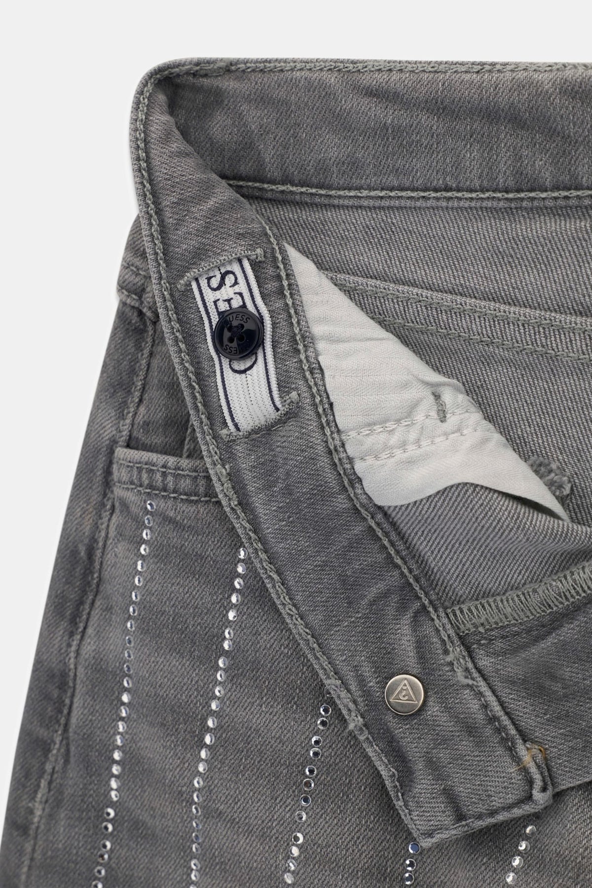 Jeans con strass
