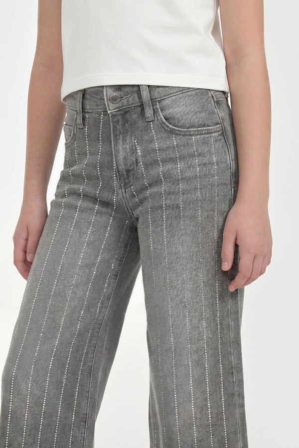 Jeans con strass