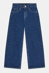 Jeans con strass