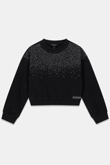Felpa con strass