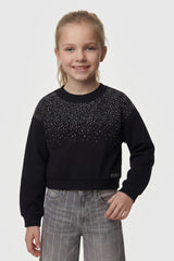 Felpa con strass