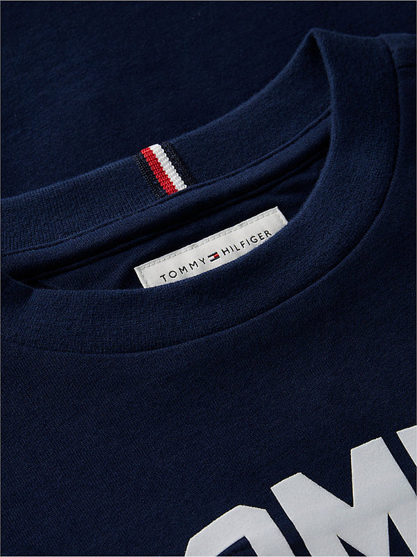 T-shirt con logo a maniche lunghe