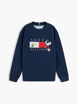 Pullover con bandierina e grafica Peanuts®