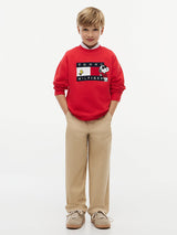 Pullover con bandierina e grafica Peanuts®