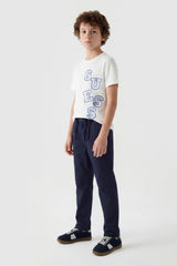 Pantaloni in misto lino