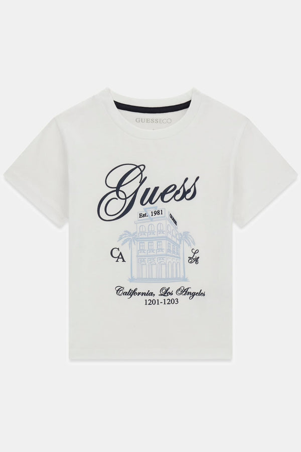 T-shirt con logo stampato