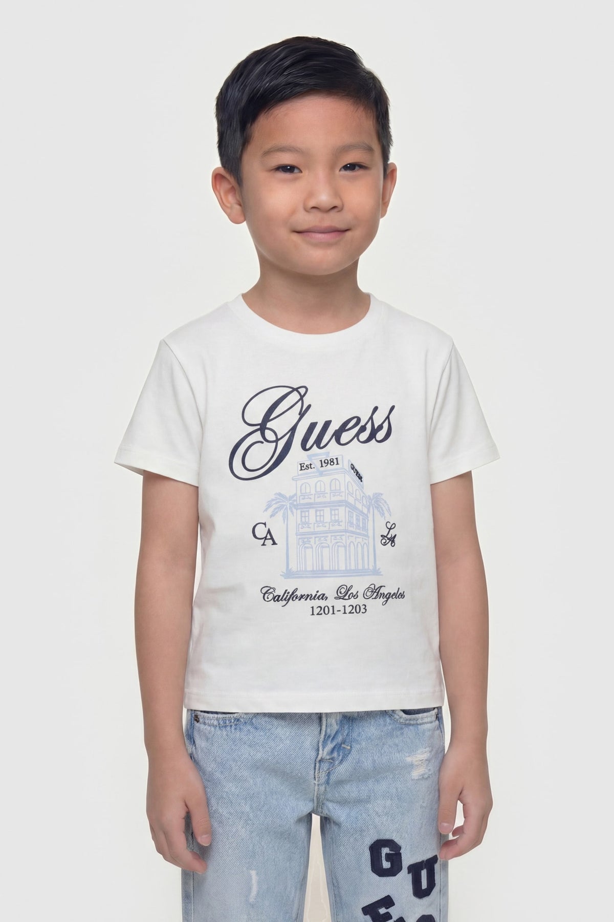 T-shirt con logo stampato