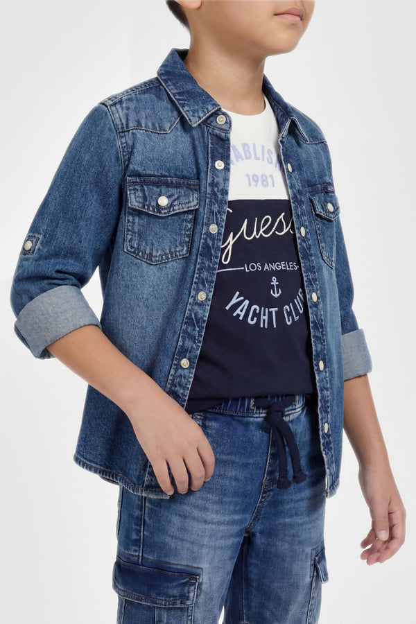 Camicia in denim