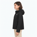 Giubbotto Lily Soft Beaver in ecopelliccia per ragazza - Nero