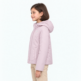 Giubbotto Lily Soft Beaver in ecopelliccia per bambina - Rosa