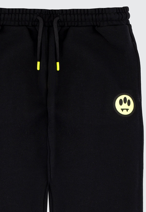 PANTALONI IN GABARDINE STICKERS