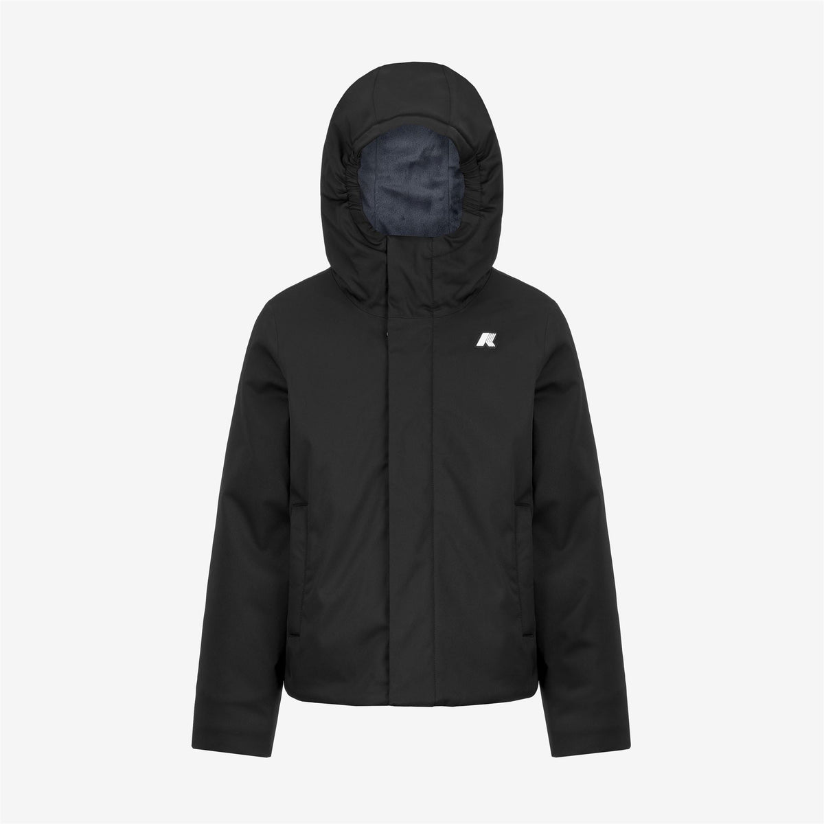 K-Way P. Jacko Twill Marmotta Black P-blue A