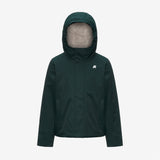 K-Way P. Jacko Twill Marmotta Green Dk Jungle-grey Goat