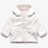 Giubbotto Jack Warm Double reversibile per neonata - Rosa/Bianco