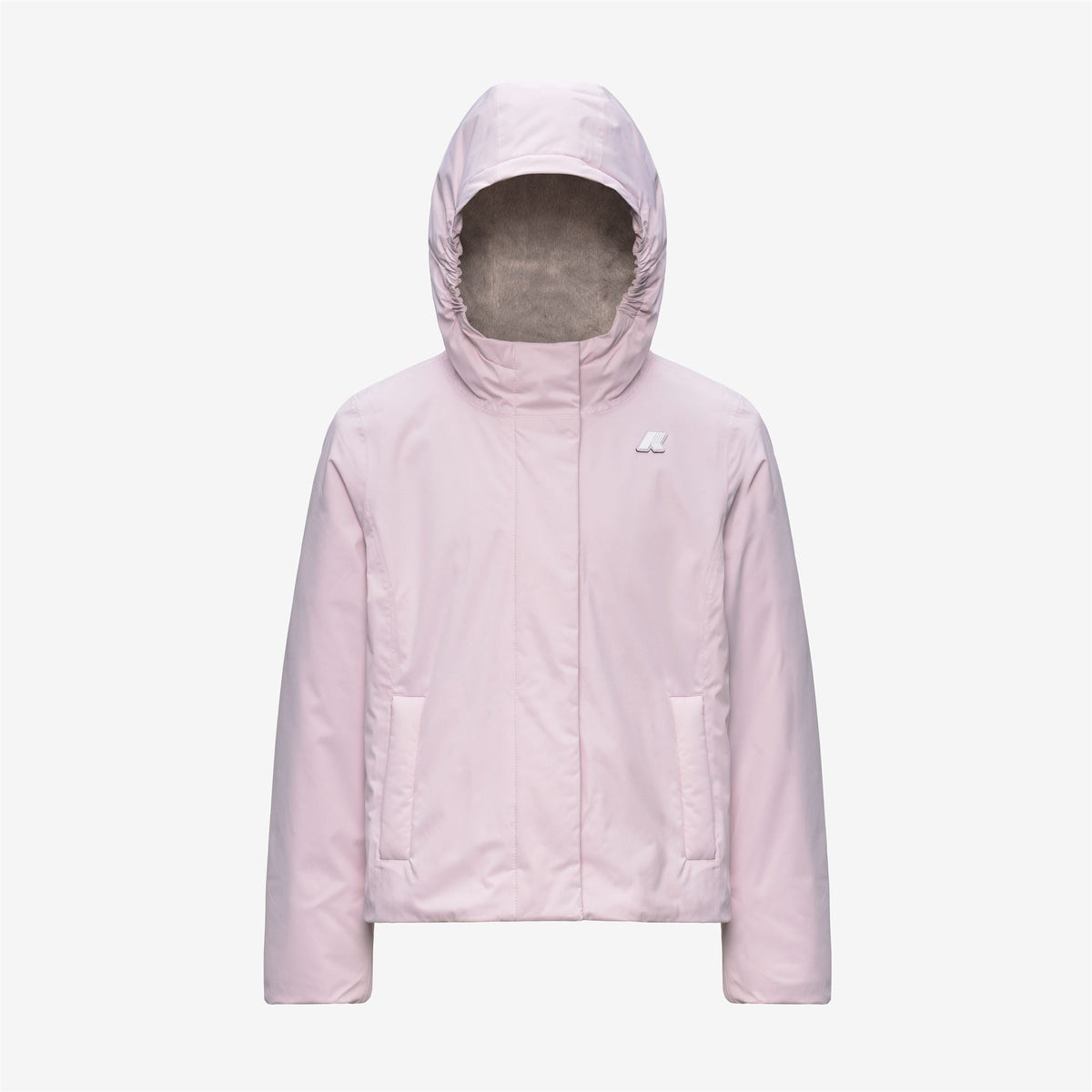 K-Way P. Lily Twill Soft Beaver Pink Sallow-grey Warm