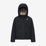 K-Way P. Lily Twill Soft Beaver Black Pure-grey Warm