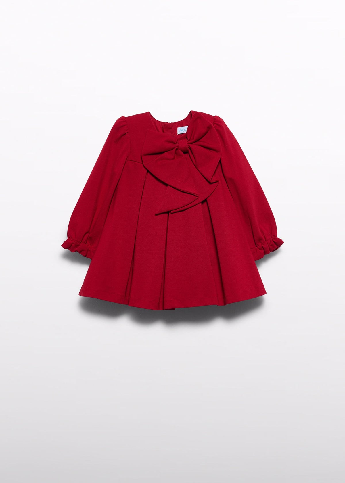 Abito Fiocco Neonata - Rosso