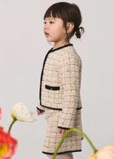 Abito Gonna Maglia Neonata - Marzapane