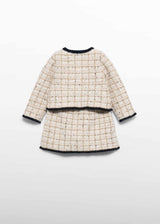 Abito Gonna Maglia Neonata - Marzapane