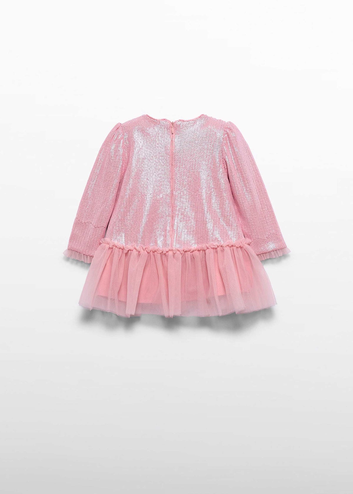 Abito Lustrini Neonata - Rosa