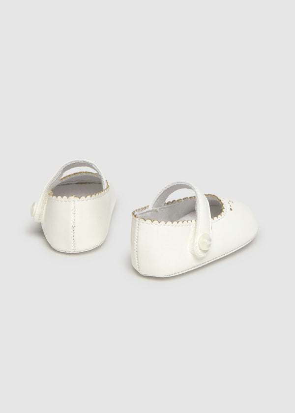 Ballerine classiche neonata - Bianco