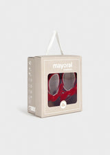 Ballerine fiocco neonata - Red