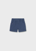Bermuda bambula jeans neonato
