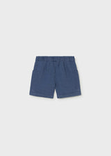 Bermuda bambula jeans neonato