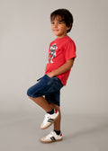 Bermuda jogger jeans bambino