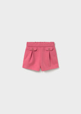 Bermuda twill neonato - Rosa