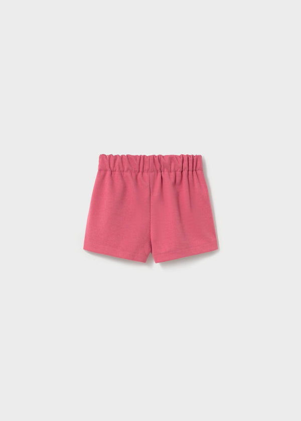 Bermuda twill neonato - Rosa