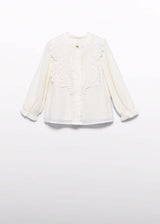 Blusa Bambina - Crema