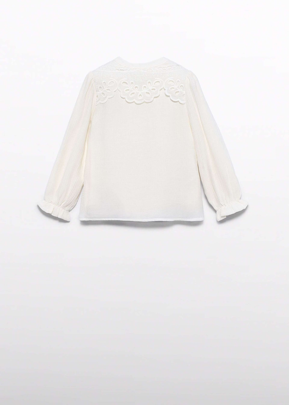 Blusa Bambina - Crema