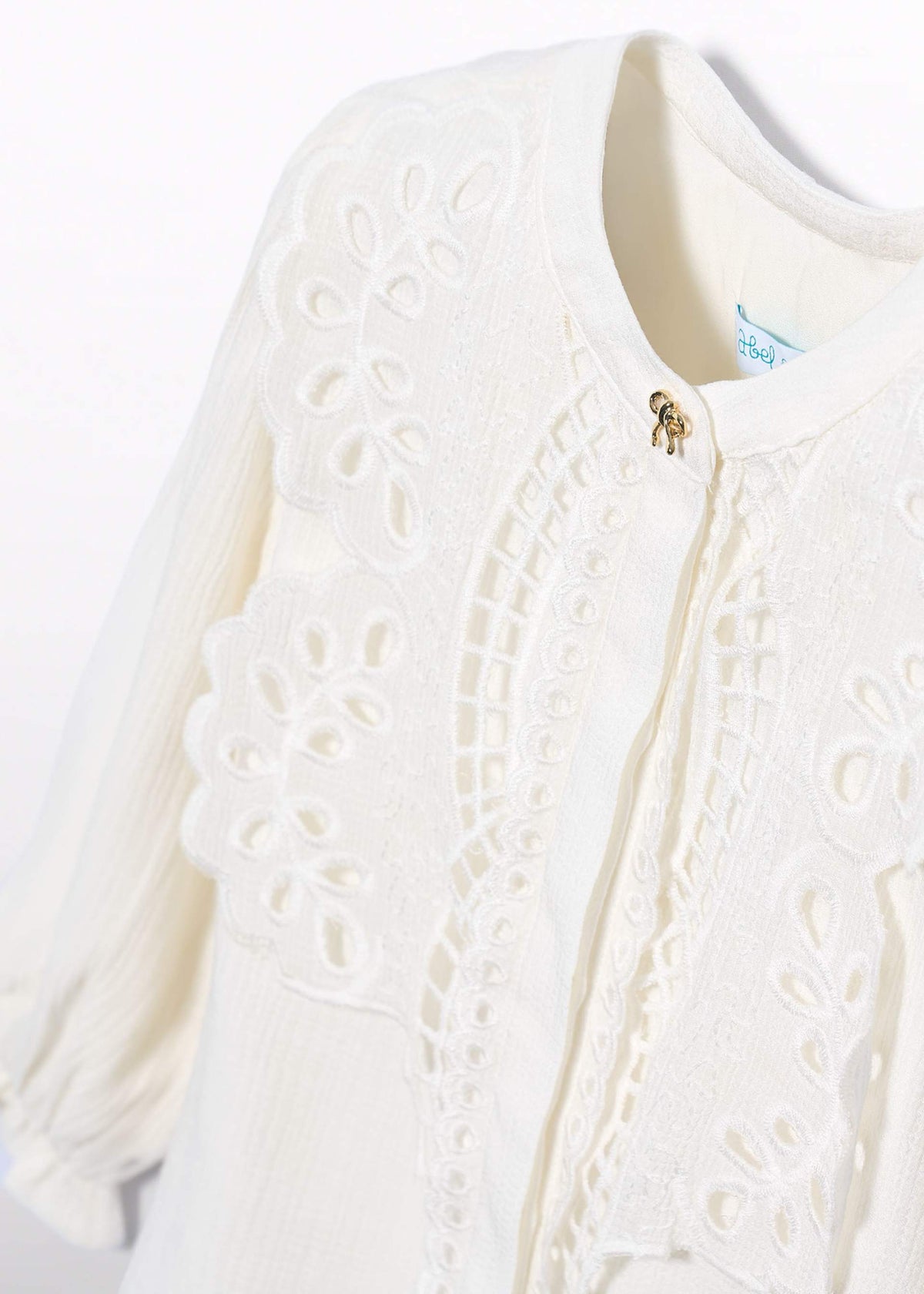 Blusa Bambina - Crema