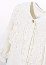 Blusa Bambina - Crema