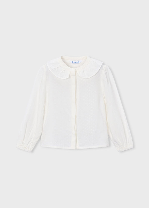 Blusa bambina - Panna