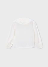 Blusa bambina - Panna