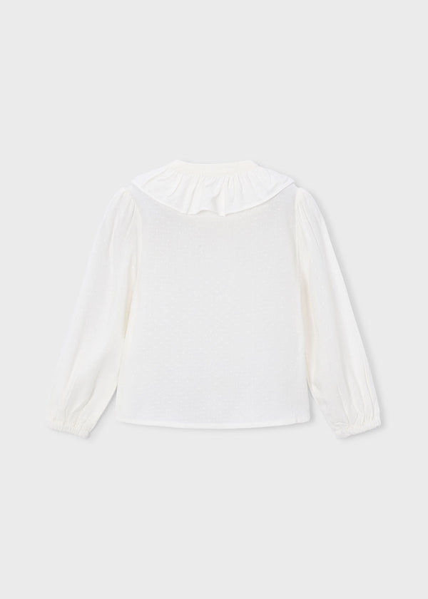 Blusa bambina - Panna