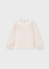 Blusa colletto volant bambina - Soia