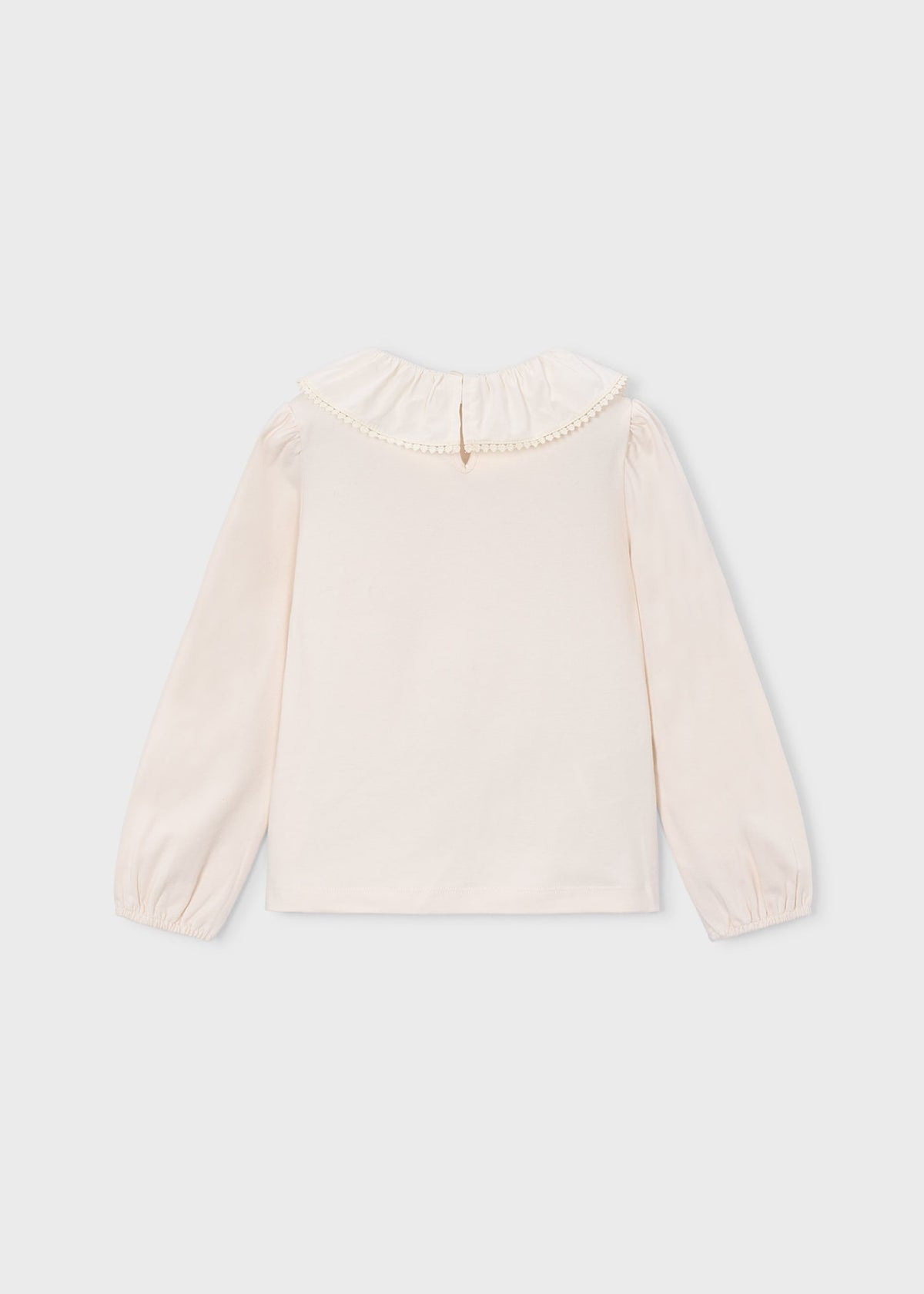 Blusa colletto volant bambina - Soia