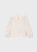 Blusa colletto volant bambina - Soia